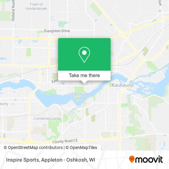 Mapa de Inspire Sports