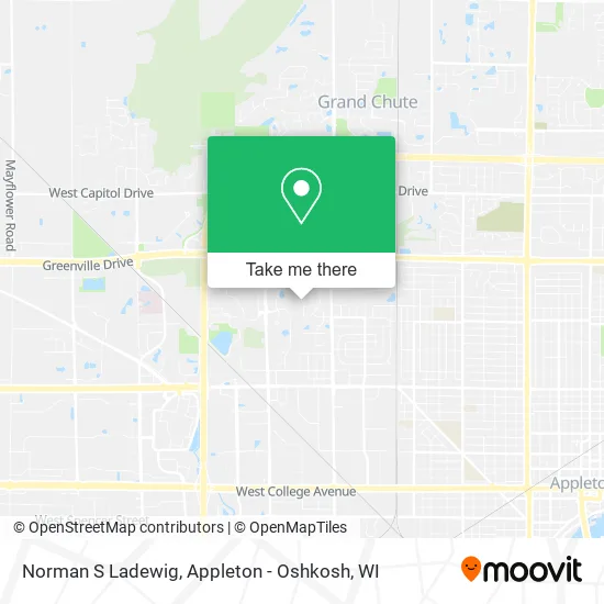 Norman S Ladewig map