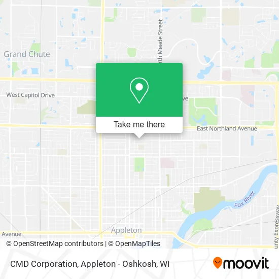 Mapa de CMD Corporation
