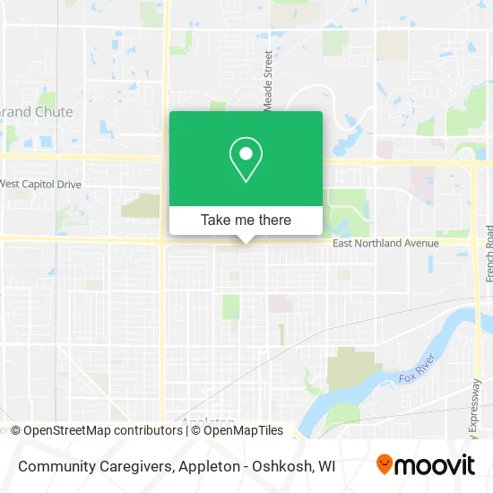 Mapa de Community Caregivers