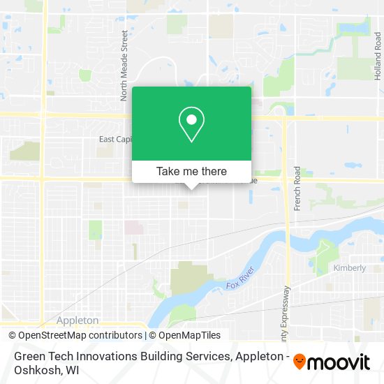 Mapa de Green Tech Innovations Building Services