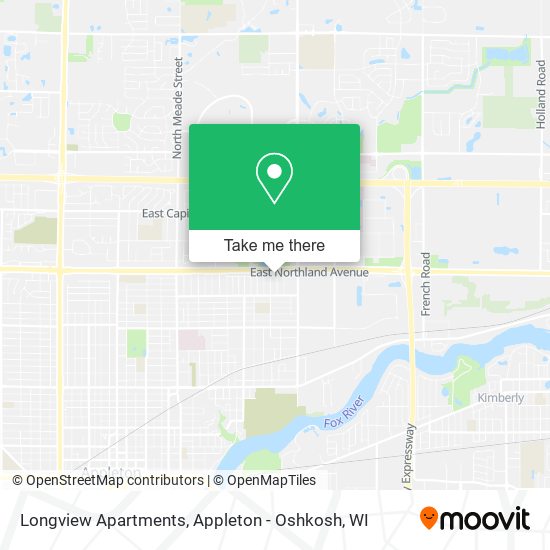 Mapa de Longview Apartments