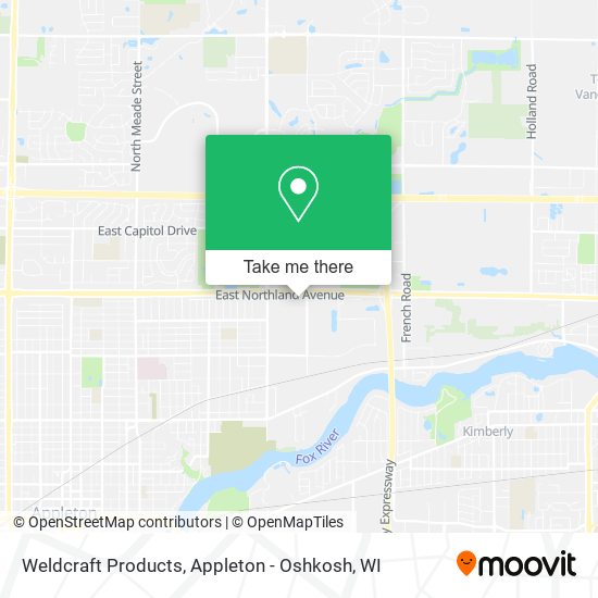 Weldcraft Products map
