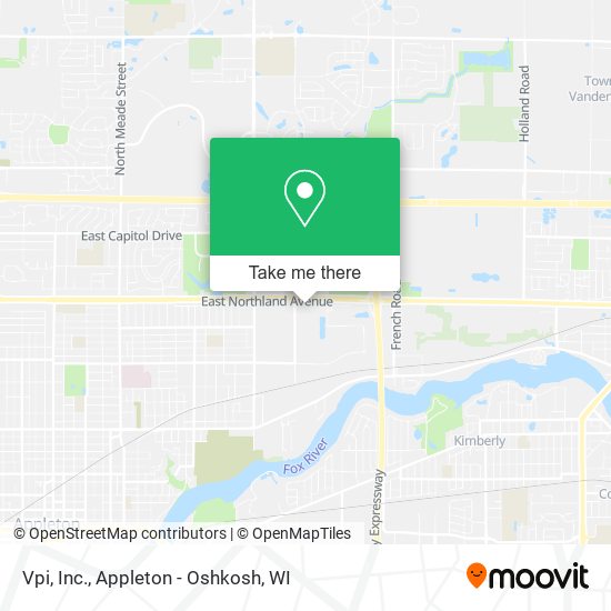 Mapa de Vpi, Inc.