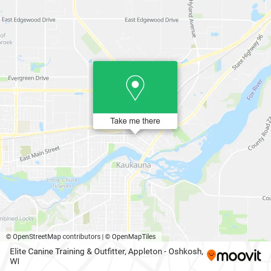 Elite Canine Training & Outfitter map