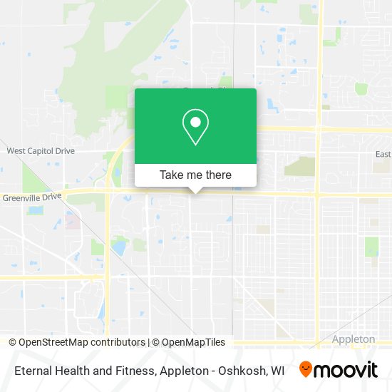 Eternal Health and Fitness map