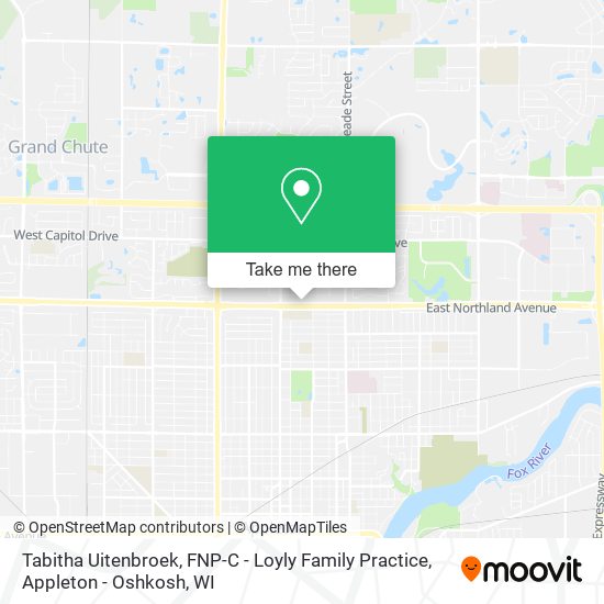 Tabitha Uitenbroek, FNP-C - Loyly Family Practice map