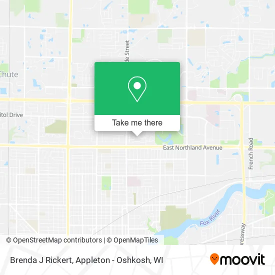 Mapa de Brenda J Rickert