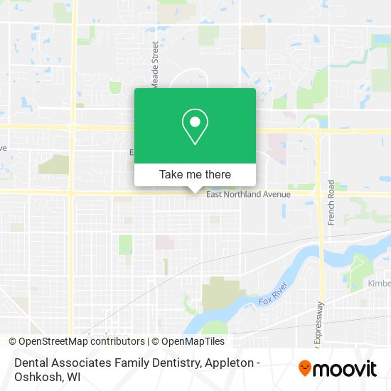 Dental Associates Family Dentistry map