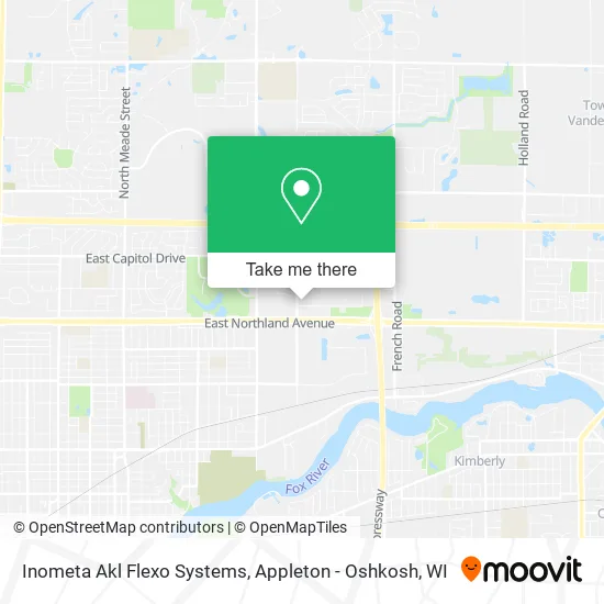 Inometa Akl Flexo Systems map
