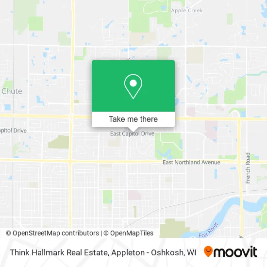 Mapa de Think Hallmark Real Estate
