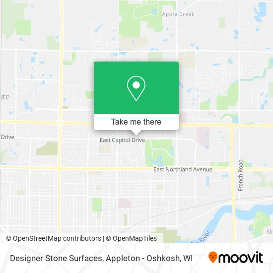 Designer Stone Surfaces map