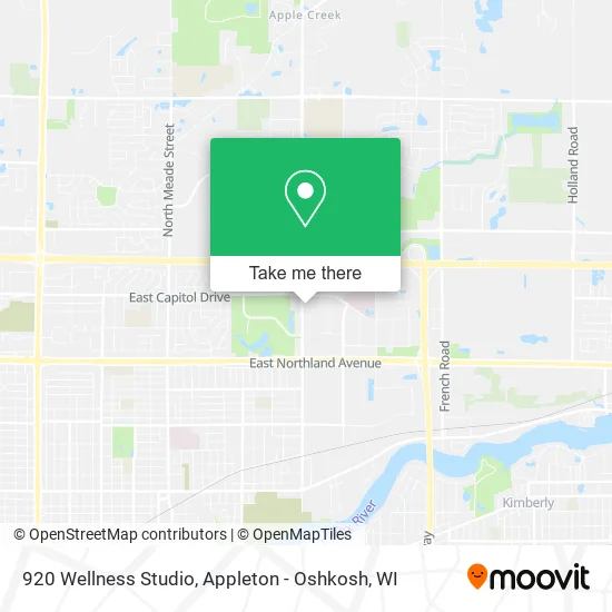 920 Wellness Studio map