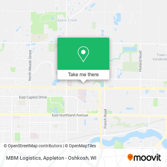 Mapa de MBM Logistics
