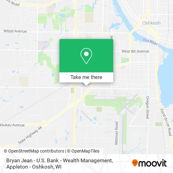 Bryan Jean - U.S. Bank - Wealth Management map