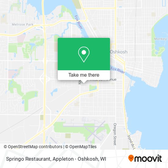 Mapa de Springo Restaurant
