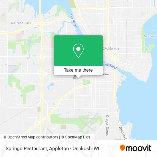 Mapa de Springo Restaurant