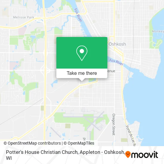 Mapa de Potter's House Christian Church