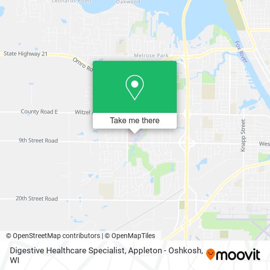 Mapa de Digestive Healthcare Specialist