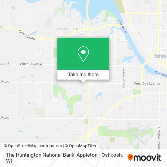 The Huntington National Bank map