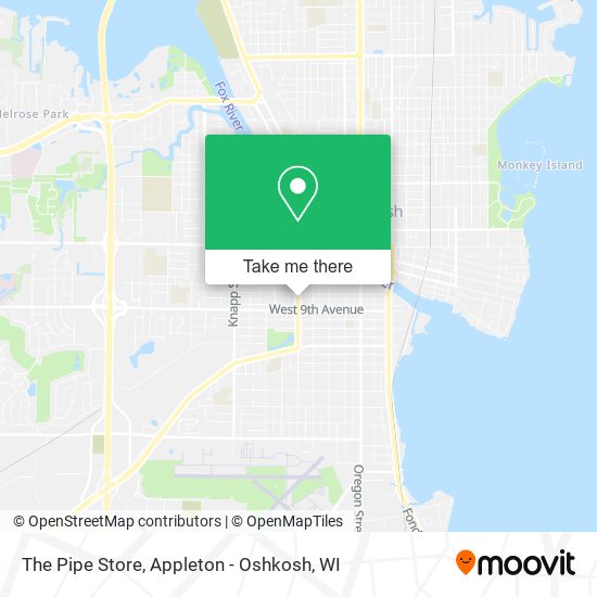 The Pipe Store map