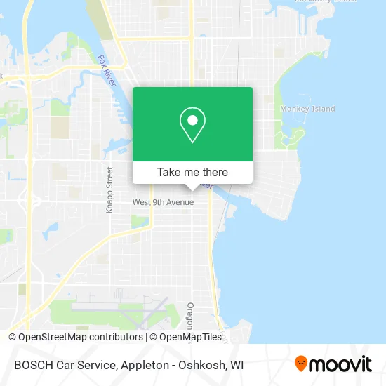 Mapa de BOSCH Car Service