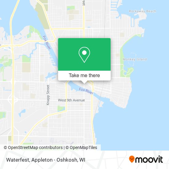 Waterfest map