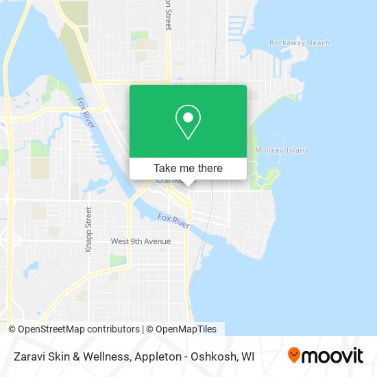 Zaravi Skin & Wellness map