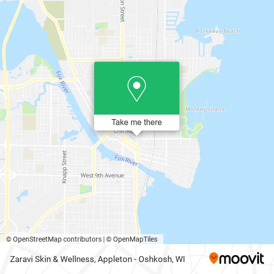 Mapa de Zaravi Skin & Wellness