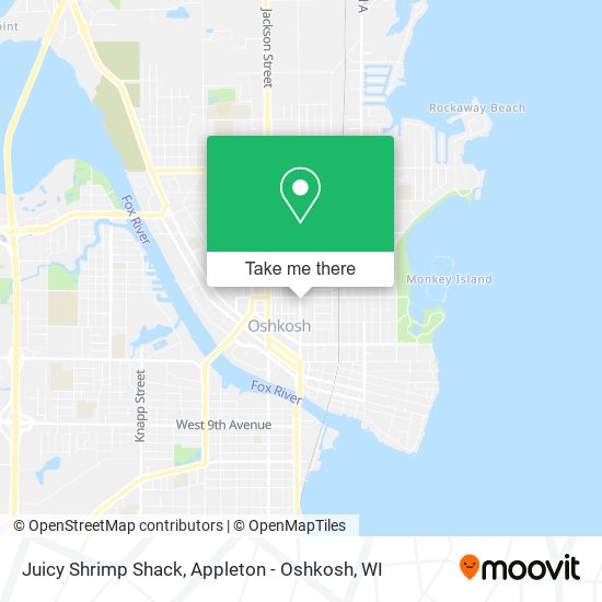 Mapa de Juicy Shrimp Shack