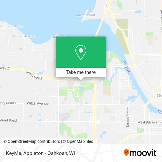 Mapa de KeyMe