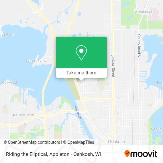 Riding the Eliptical map