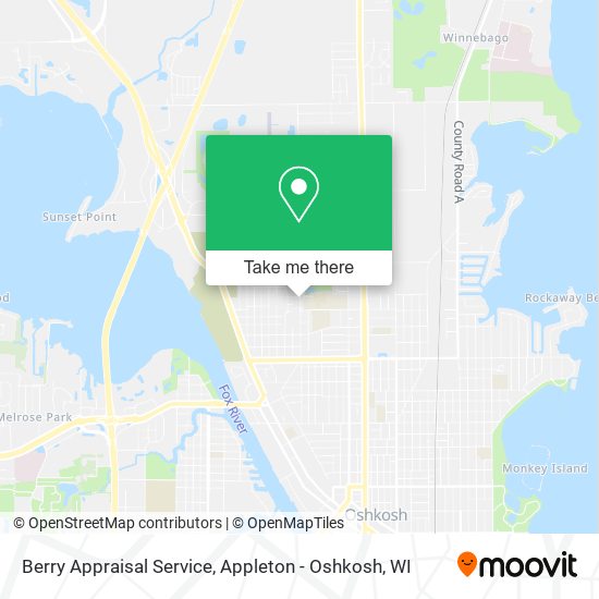Mapa de Berry Appraisal Service