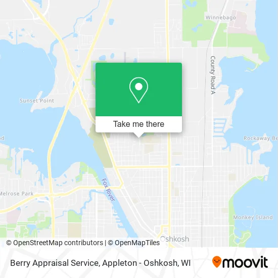 Berry Appraisal Service map