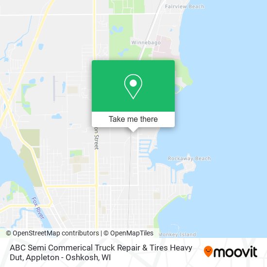ABC Semi Commerical Truck Repair & Tires Heavy Dut map