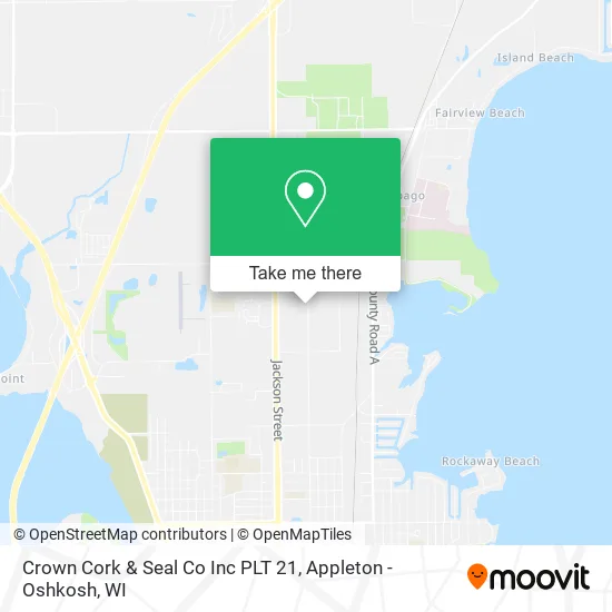 Crown Cork & Seal Co Inc PLT 21 map