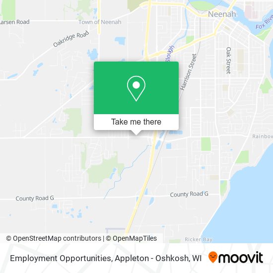 Employment Opportunities map