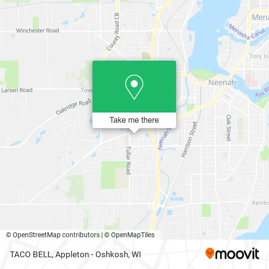 Mapa de TACO BELL
