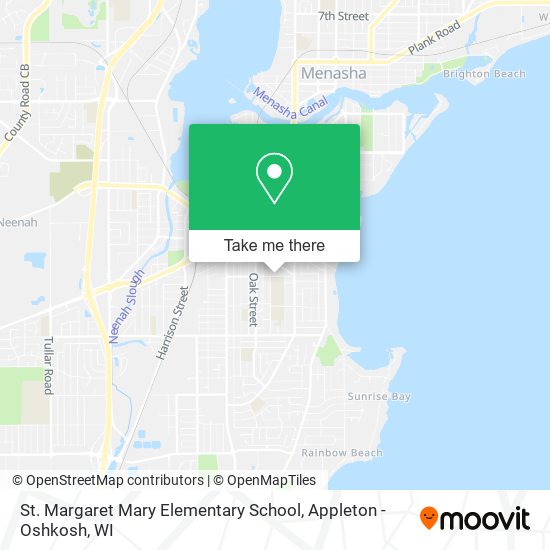 Mapa de St. Margaret Mary Elementary School