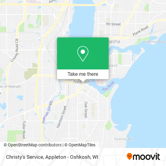 Mapa de Christy's Service
