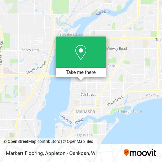 Markert Flooring map