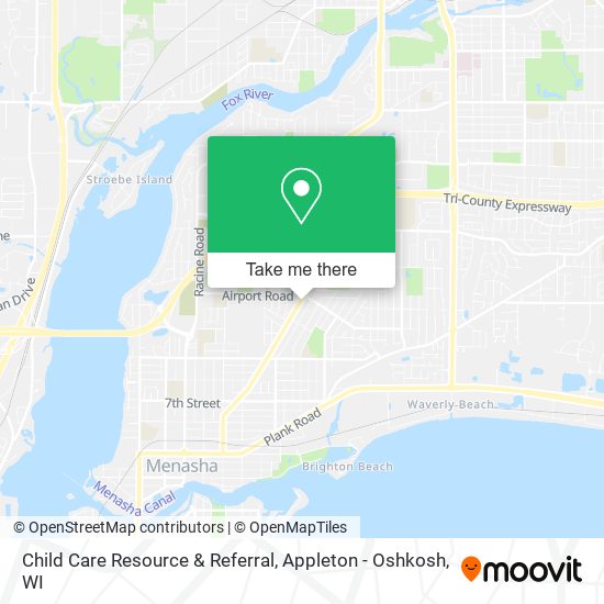 Child Care Resource & Referral map