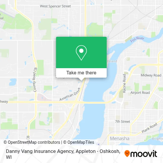Danny Vang Insurance Agency map
