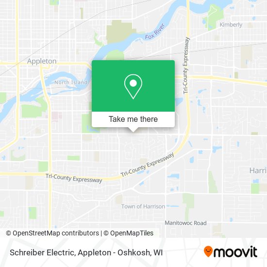 Schreiber Electric map