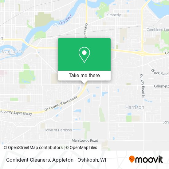Confident Cleaners map