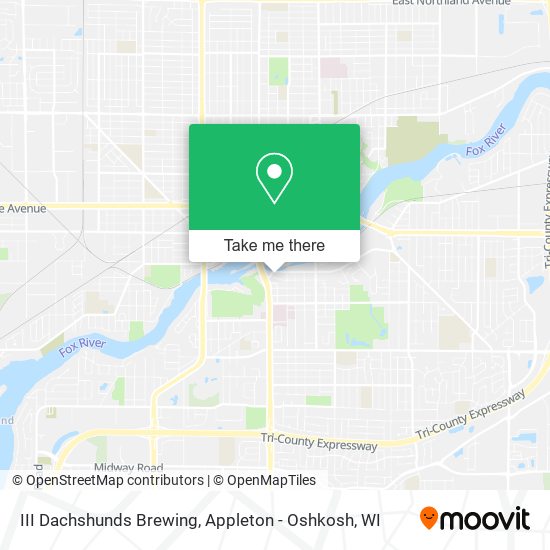 Mapa de III Dachshunds Brewing
