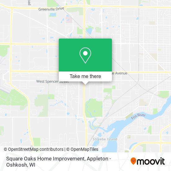Mapa de Square Oaks Home Improvement