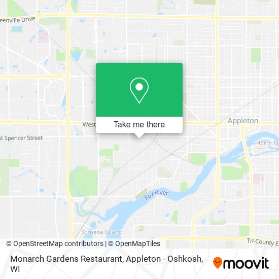 Monarch Gardens Restaurant map
