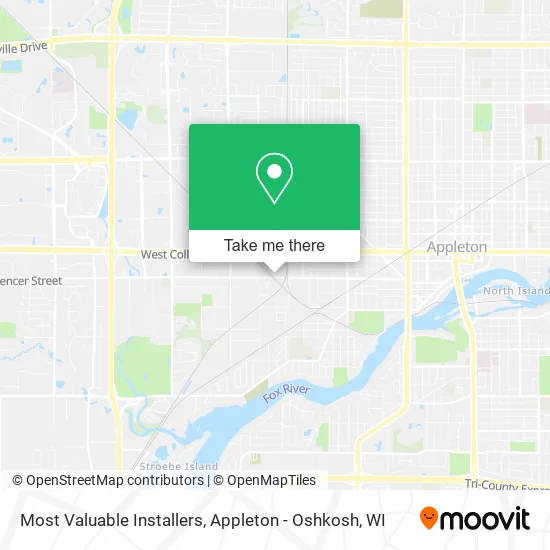 Mapa de Most Valuable Installers