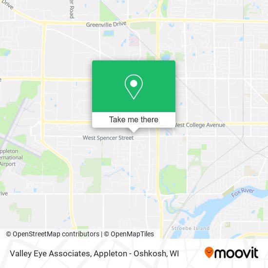 Valley Eye Associates map